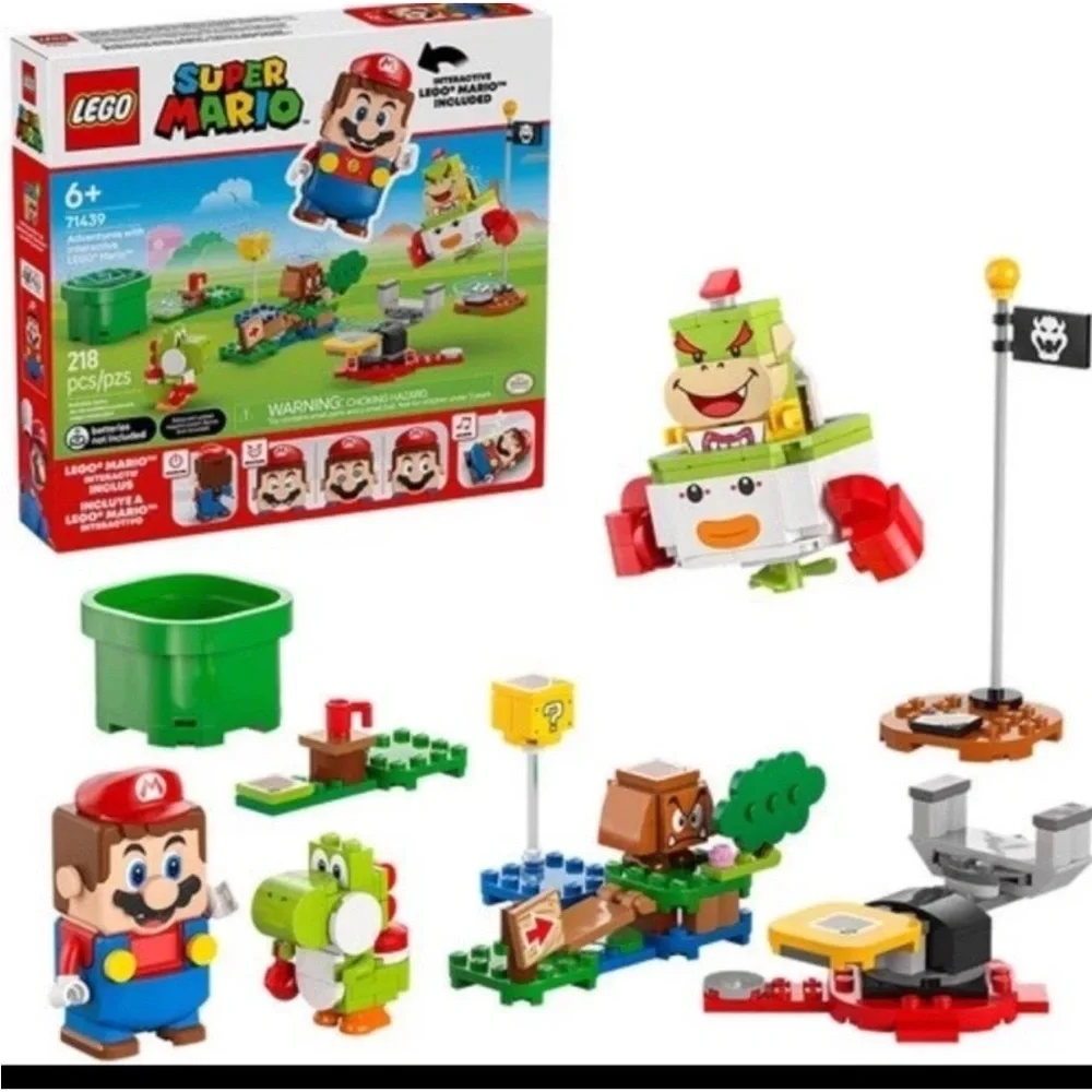 LEGO Super Mario Adventures w/Interactive Lego Mario (71439) 218Pieces 6+ Sealed